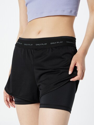 ONLY PLAY Regular Workout Pants 'JANELLE' in Black