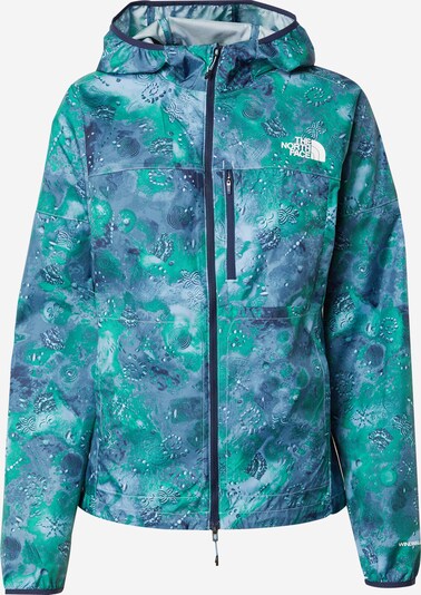 THE NORTH FACE Sportjacke in blau / grün / weiß, Produktansicht