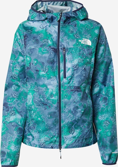 THE NORTH FACE Sports jacket in Blue / Green / White, Item view