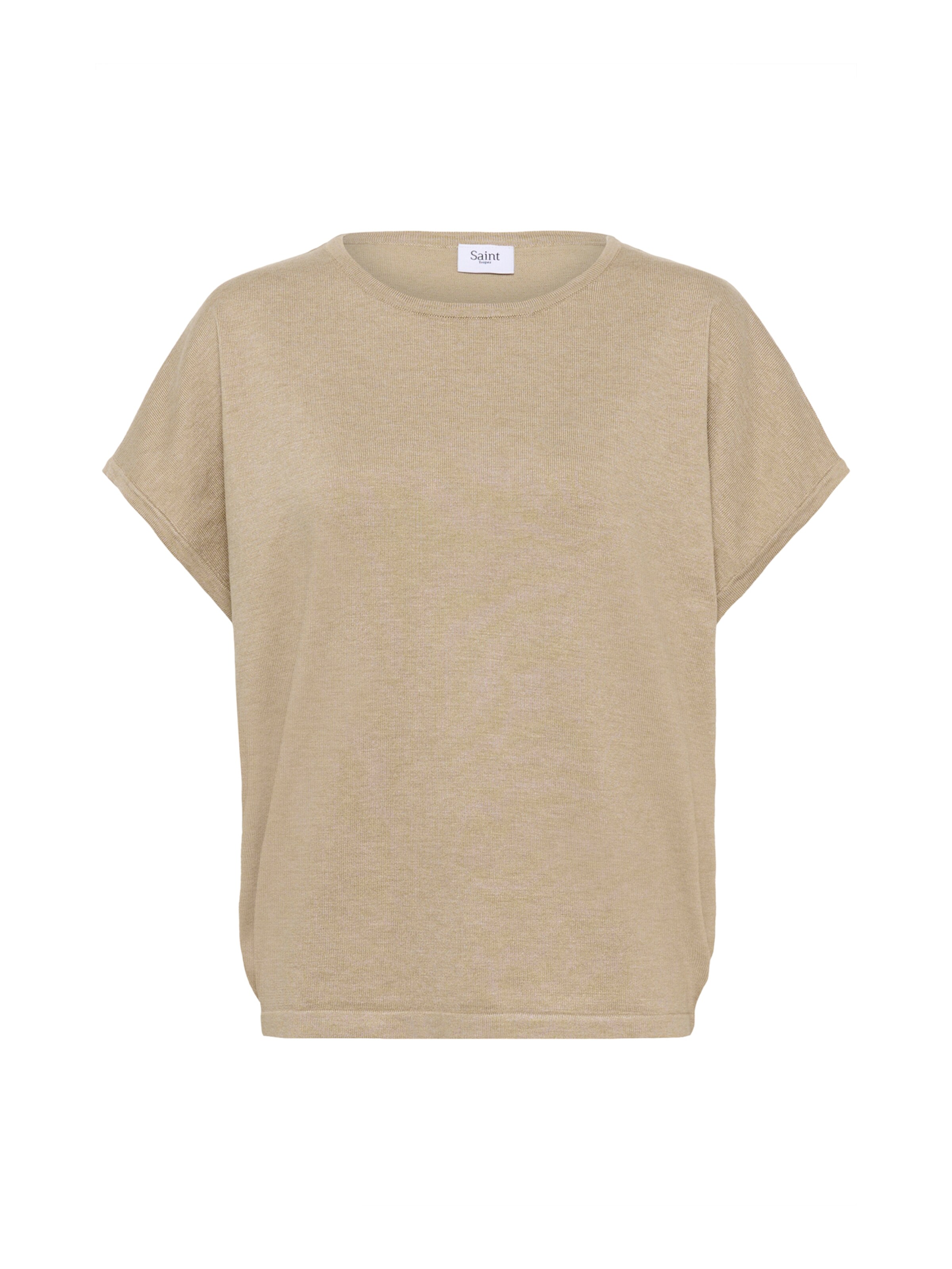 SAINT TROPEZ Пуловер 'MilaSZ' в сиво: отпред