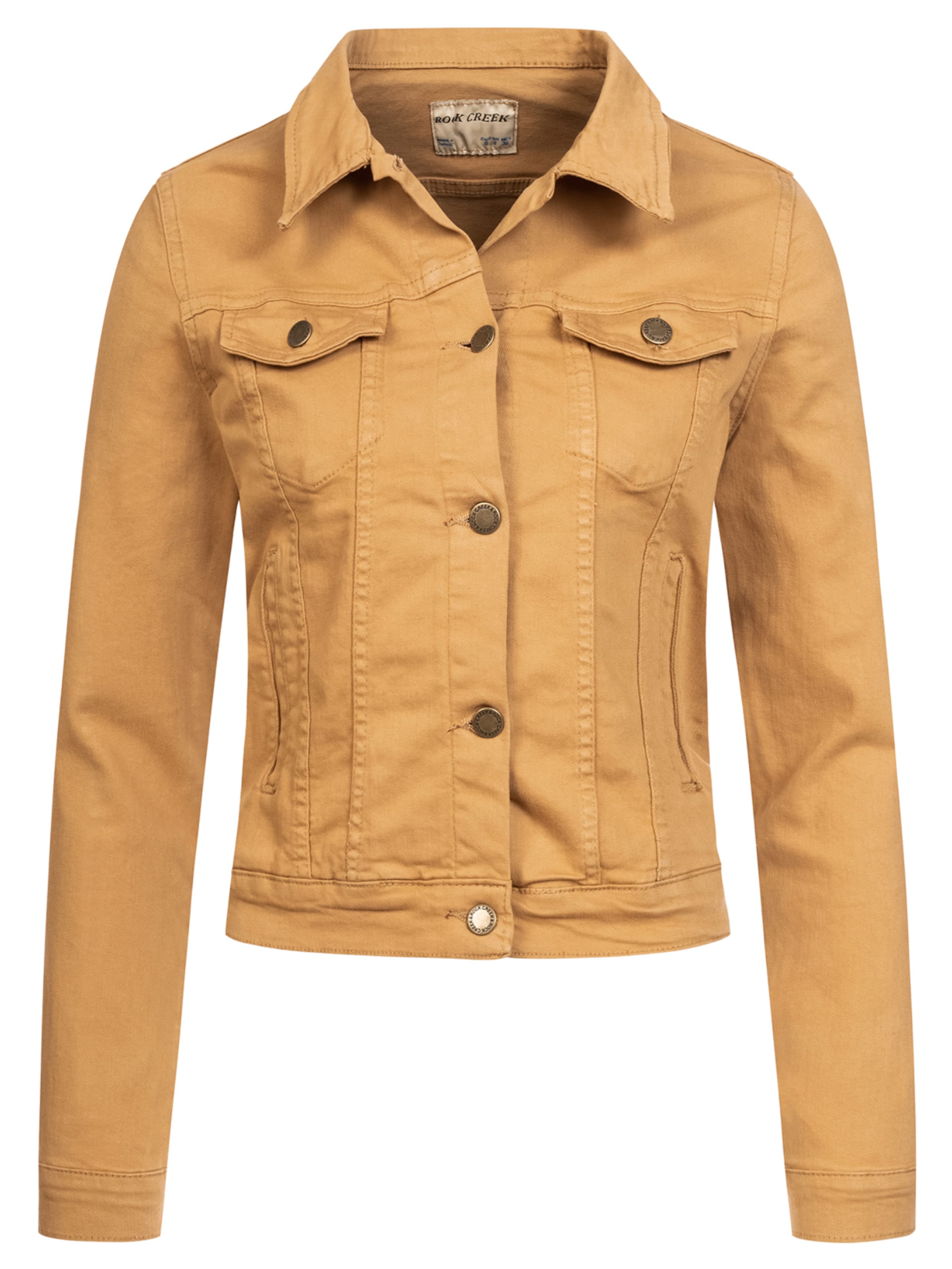 Rock Creek Jacke in Gelb: Vorderseite