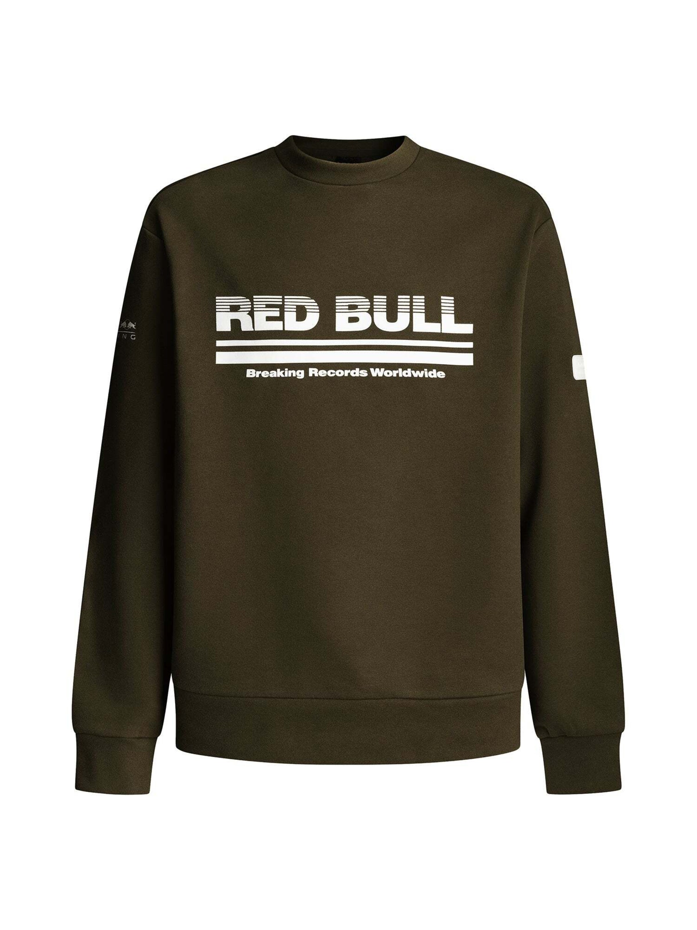 Red Bull Racing x Pepe Jeans Sweatshirt in Grün: Vorderseite