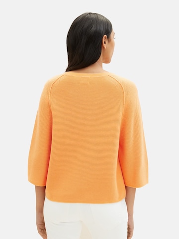 TOM TAILOR Pullover in Orange