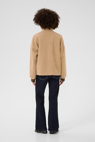 CULTURE Fleece jacket 'Tally' in Beige