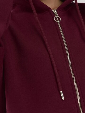 Hiccup - Casaco em moletão em vermelho