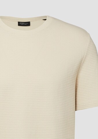 s.Oliver Shirt in Beige
