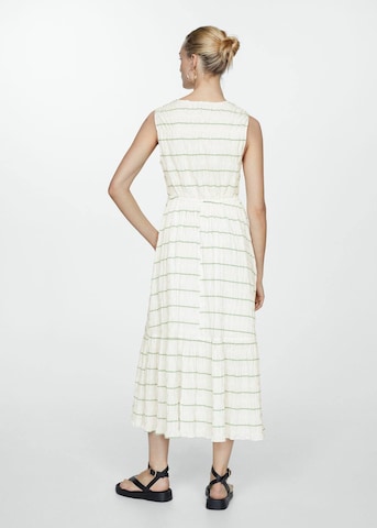 MANGO Kleid 'Morgali' in Weiß