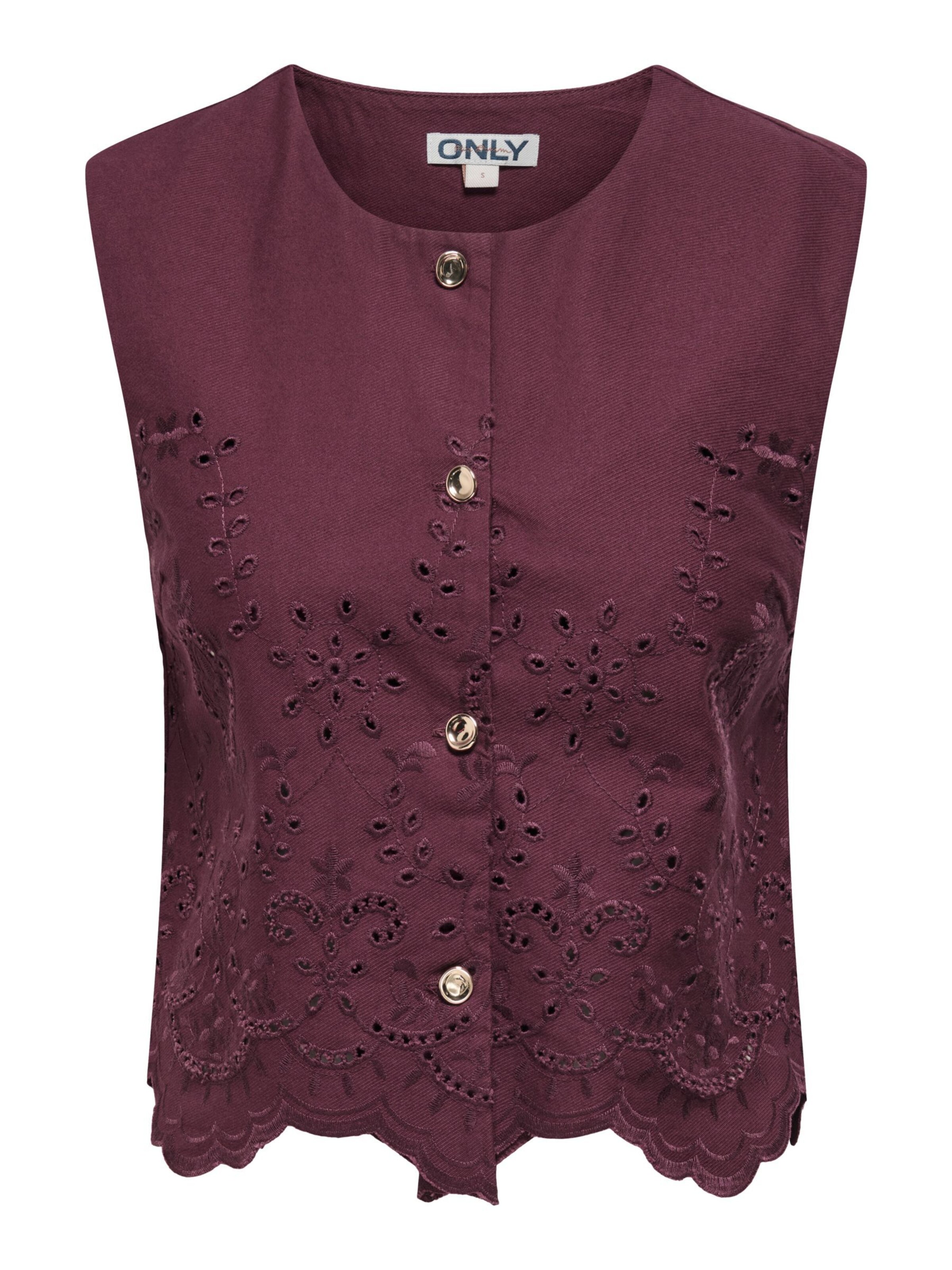 Camicia da donna 'ONLReya' in M ONLY di colore melanzana, Visualizzazione prodotti
