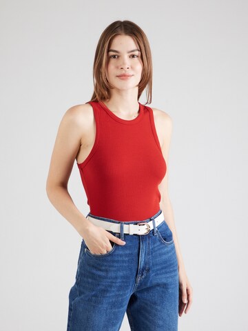 TOMMY HILFIGER Top w kolorze czerwony: przód