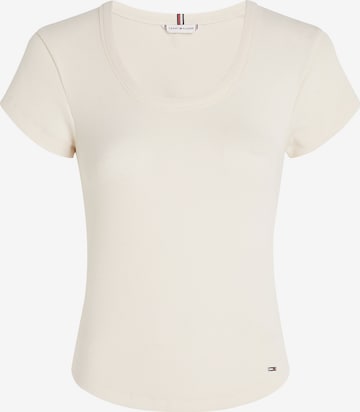 TOMMY HILFIGER T-Shirt in Beige: predná strana