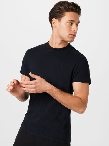 Superdry Shirt in Black: front