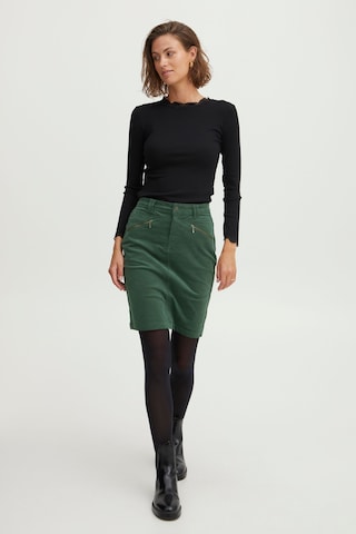 Fransa Skirt 'Frtean' in Green: front