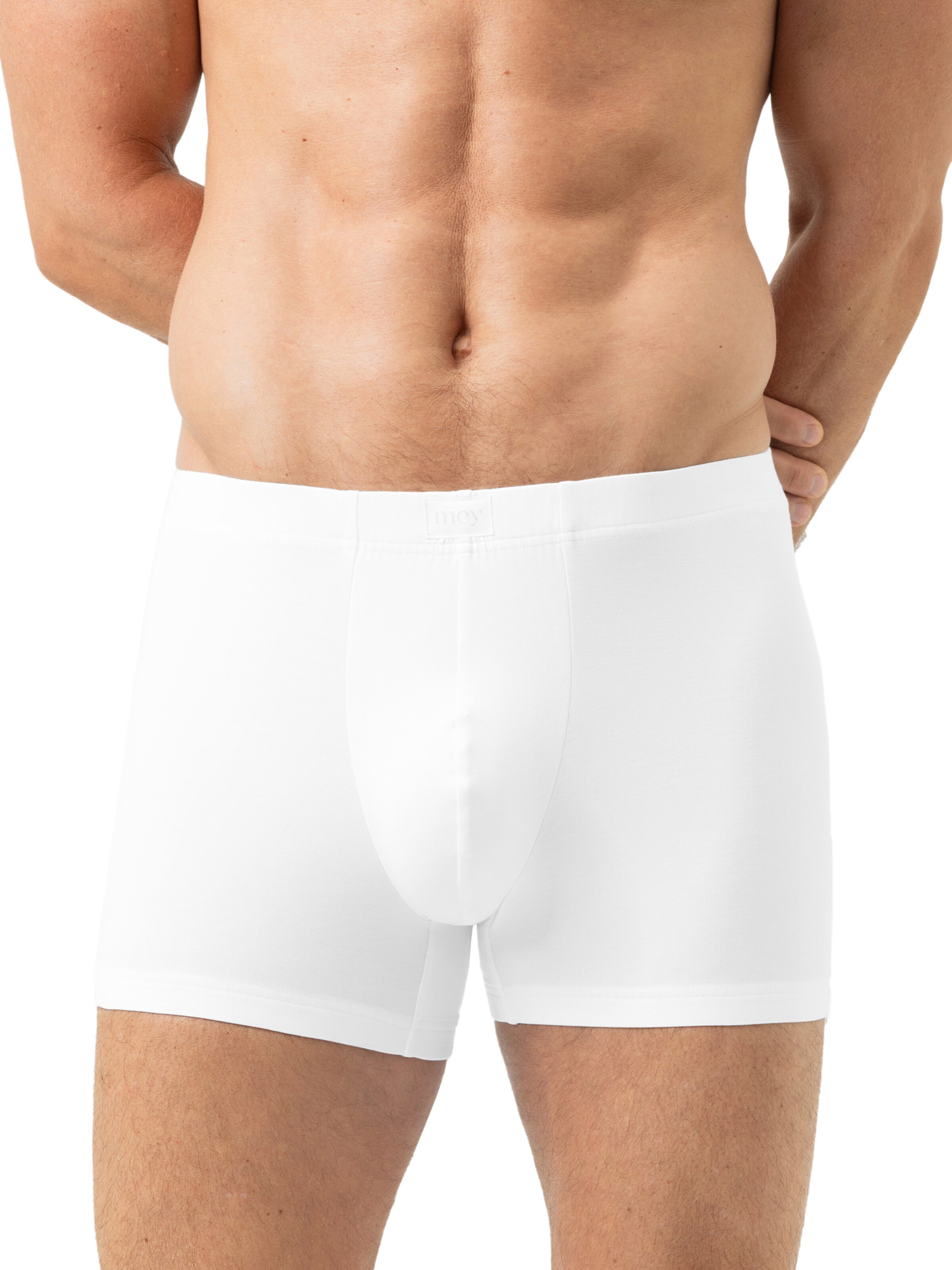 Mey Boxer shorts 'Iconic Modal' in White: front
