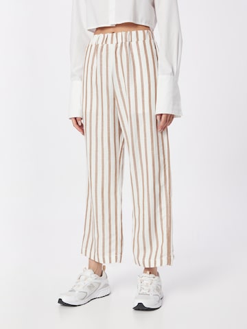 Lindex Wide leg Pants 'Bella' in White: front