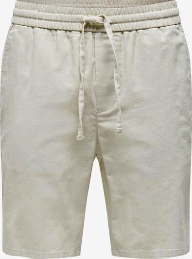 Only & Sons Shorts 'Linus' in creme, Produktansicht
