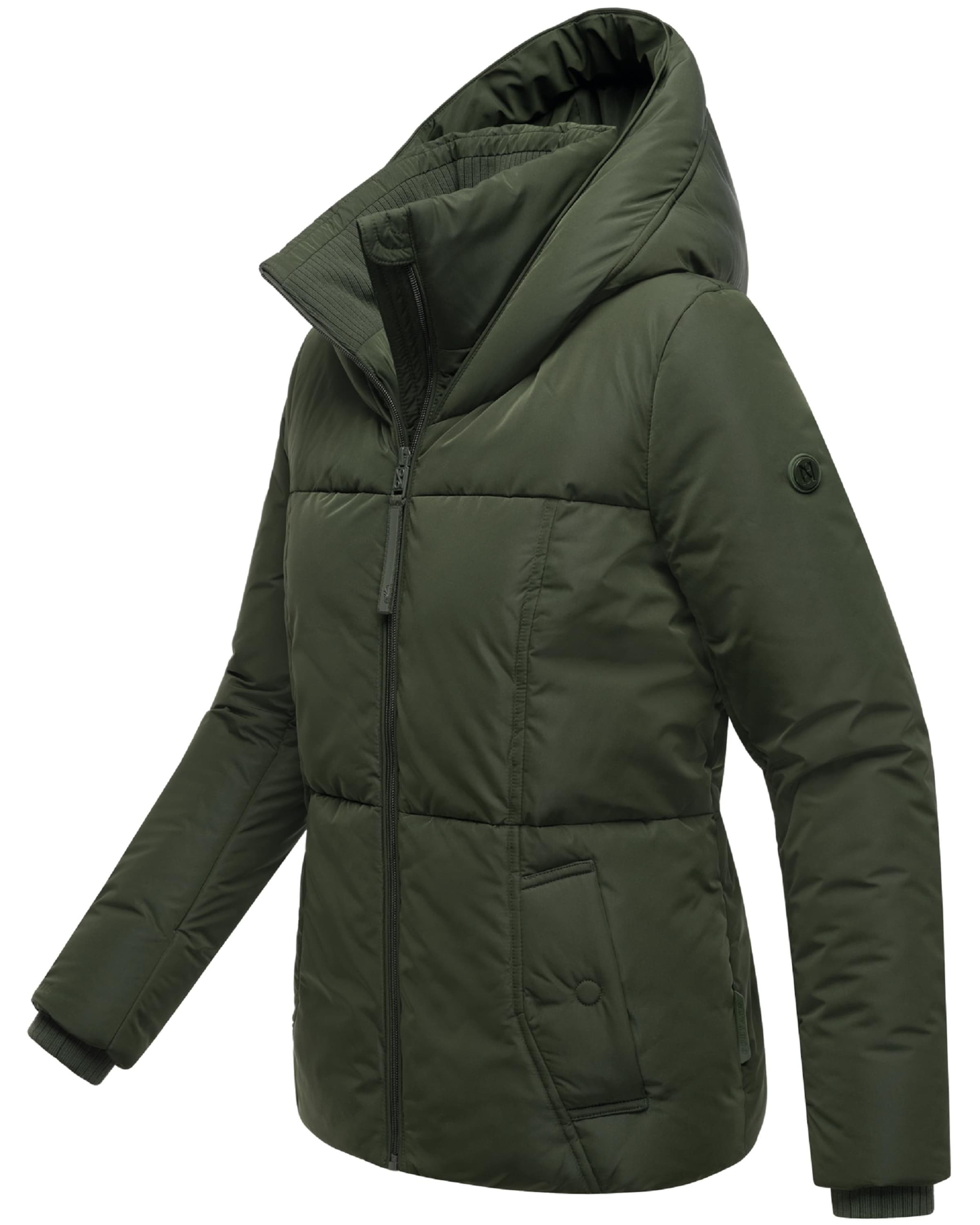 NAVAHOO Vinterjacka 'Flüsterfee' i grön