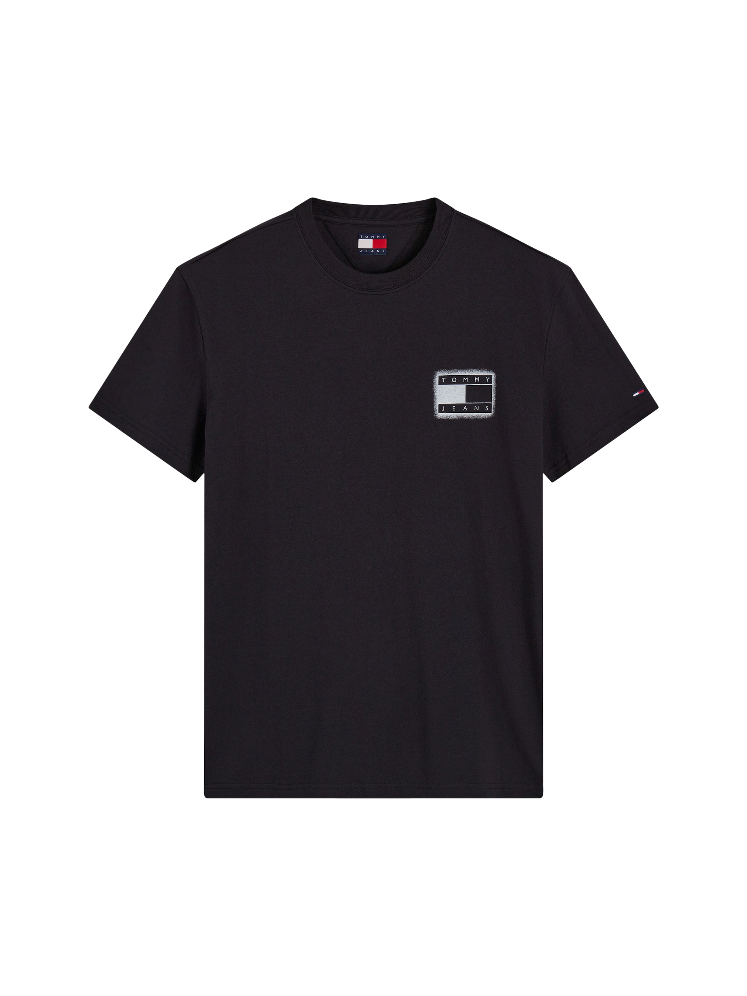 Tommy Jeans Bluser & t-shirts i sort: forside