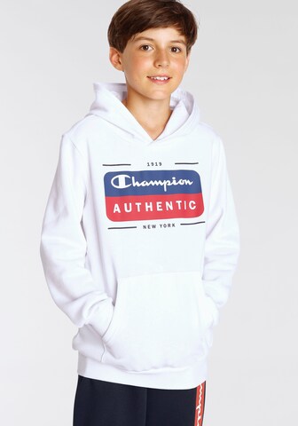 Champion Authentic Athletic Apparel Sweatshirt in White