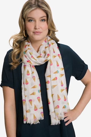 Ulla Popken Scarf '807726' in Beige: front