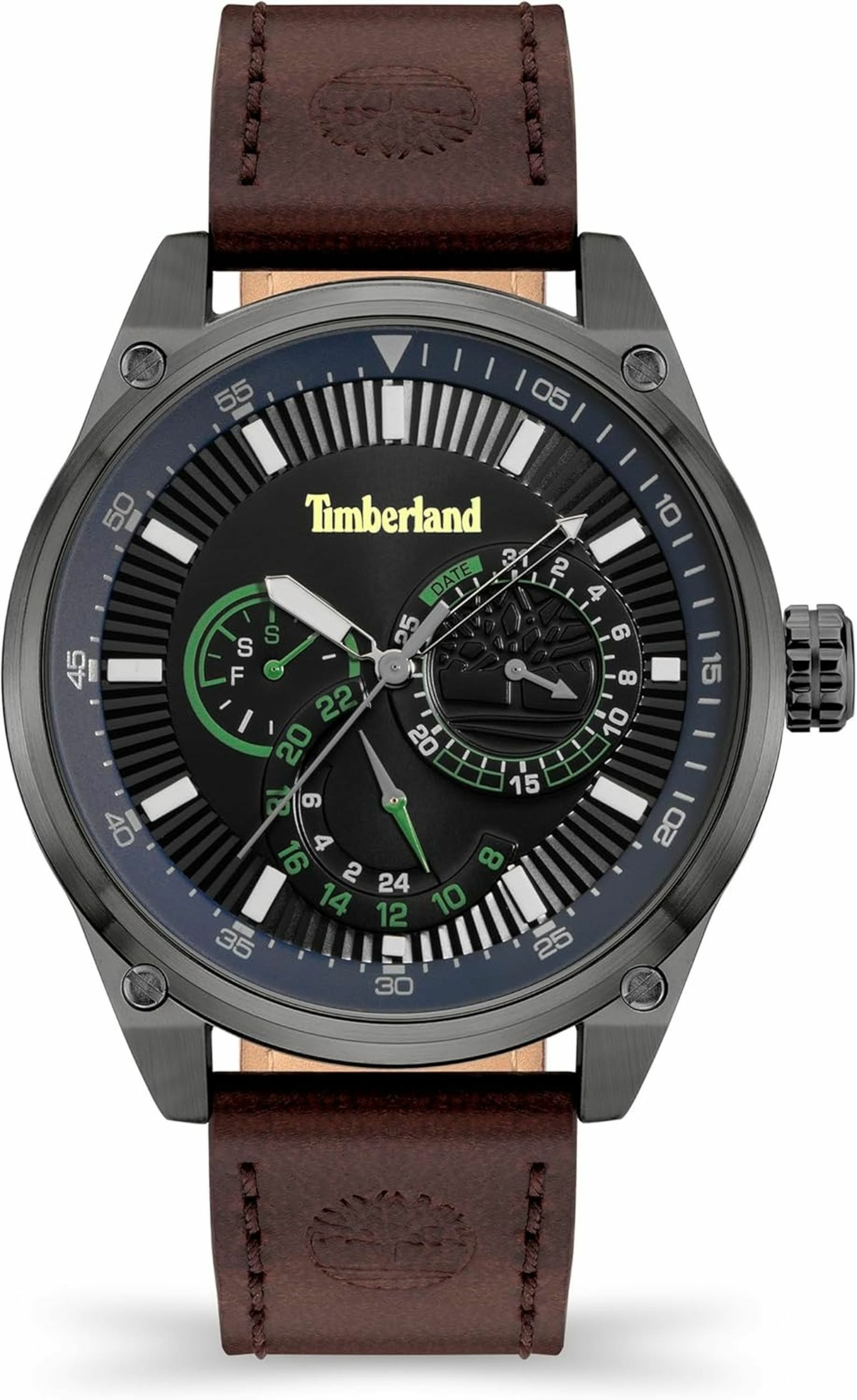 TIMBERLAND Uhr in Schwarz: Vorderseite