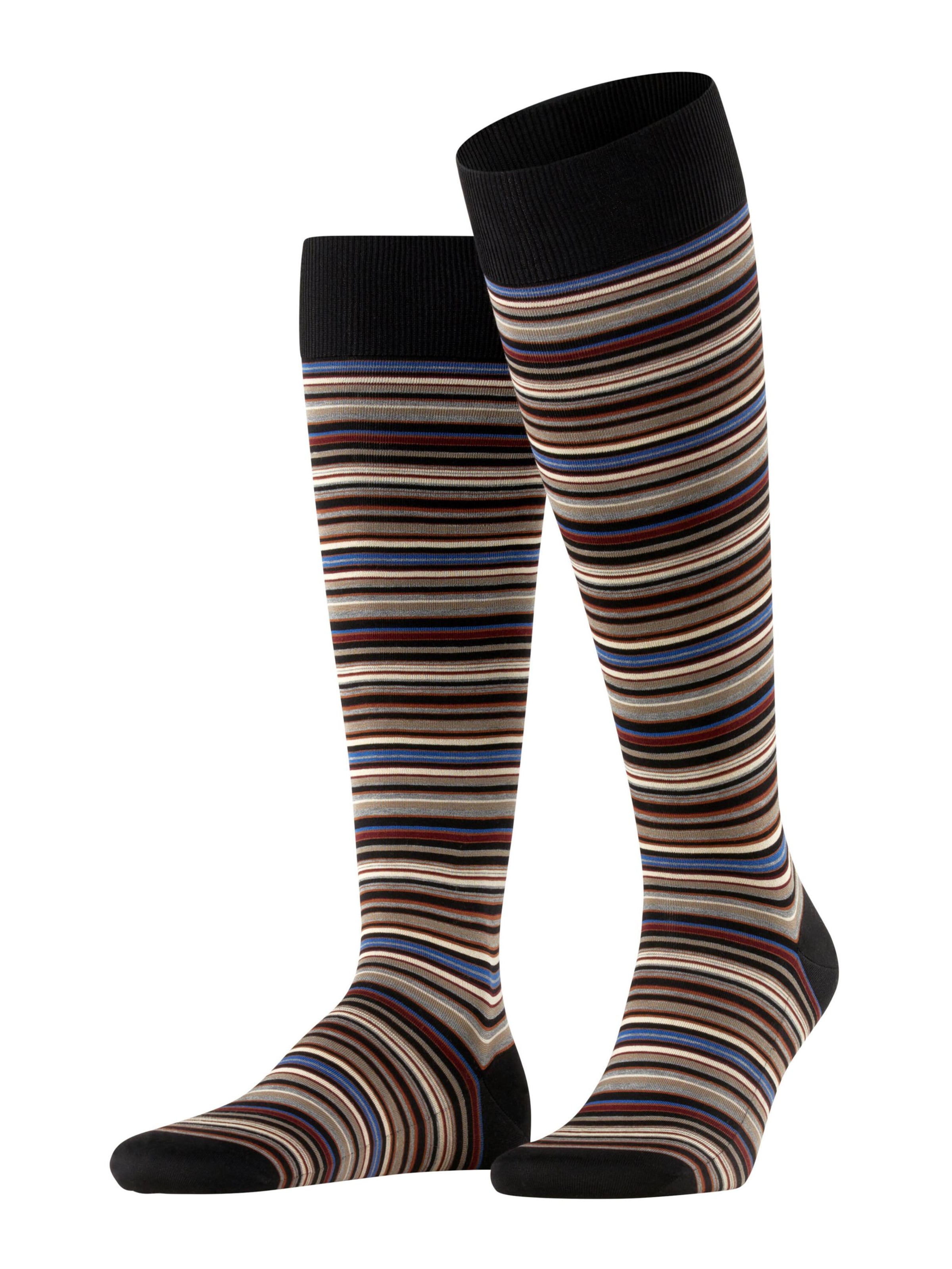 FALKE Kniestrümpfe 'Microblock'‌‌‌‌ in Mischfarben: Vorderseite