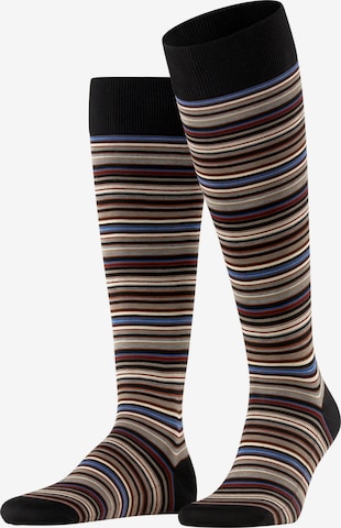 FALKE Kniestrümpfe 'Microblock' in Mischfarben: Vorderseite