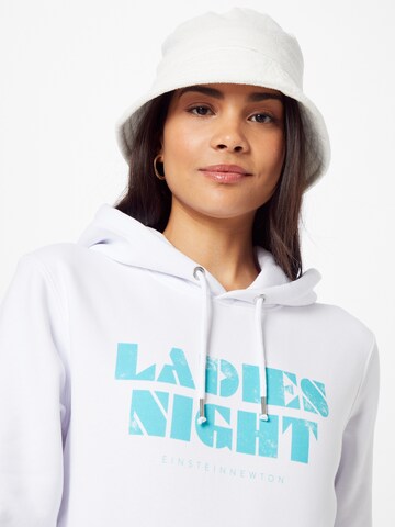 EINSTEIN & NEWTON Sweatshirt 'Ladies Night' in White