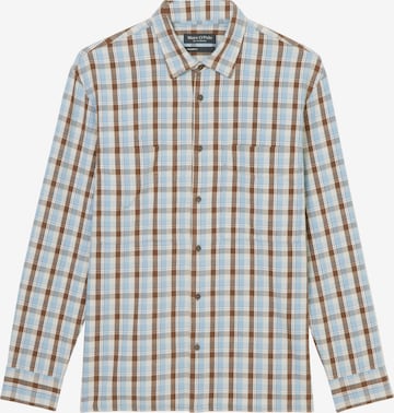 Marc O'Polo Regular fit Button Up Shirt in Blue: front