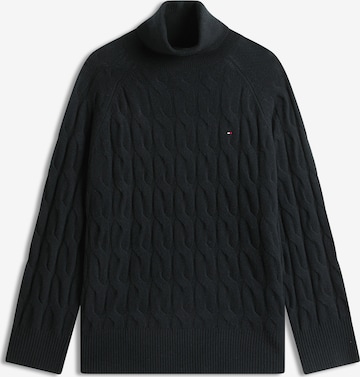 juoda Tommy Hilfiger Curve Megztinis: priekis