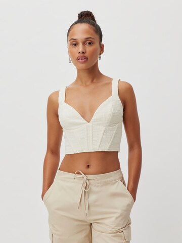 LeGer by Lena Gercke Top 'Lenni' in White: front