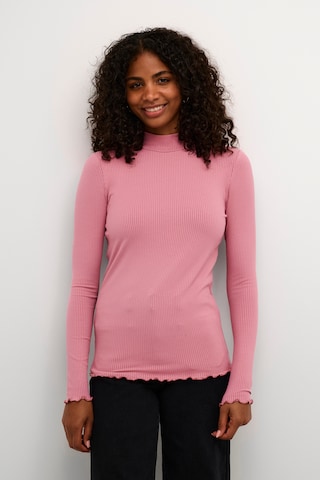 Kaffe Shirt 'Drew' in Pink: front