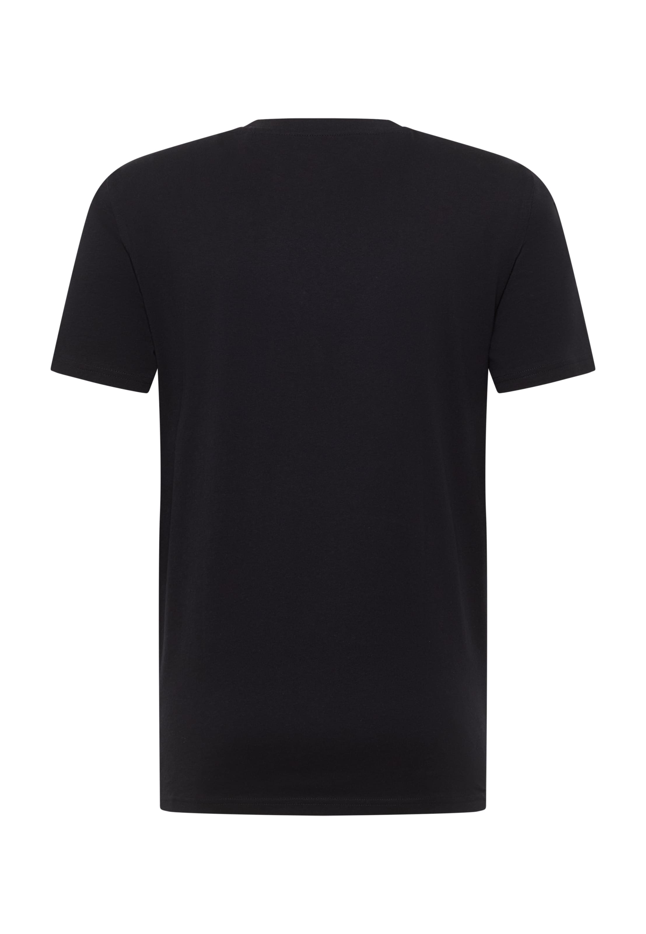 MUSTANG Shirt 'Austin' in Schwarz