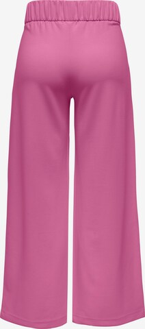 Wide leg Pantaloni con pieghe 'GEGGO' di JDY in rosa