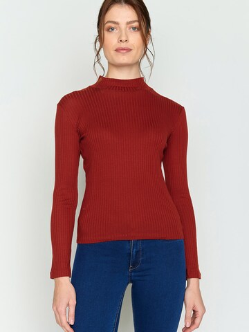 GREENBOMB Shirt in Red: front