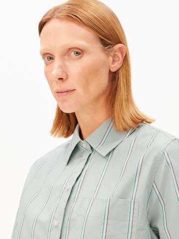 ARMEDANGELS Bluse in Grün