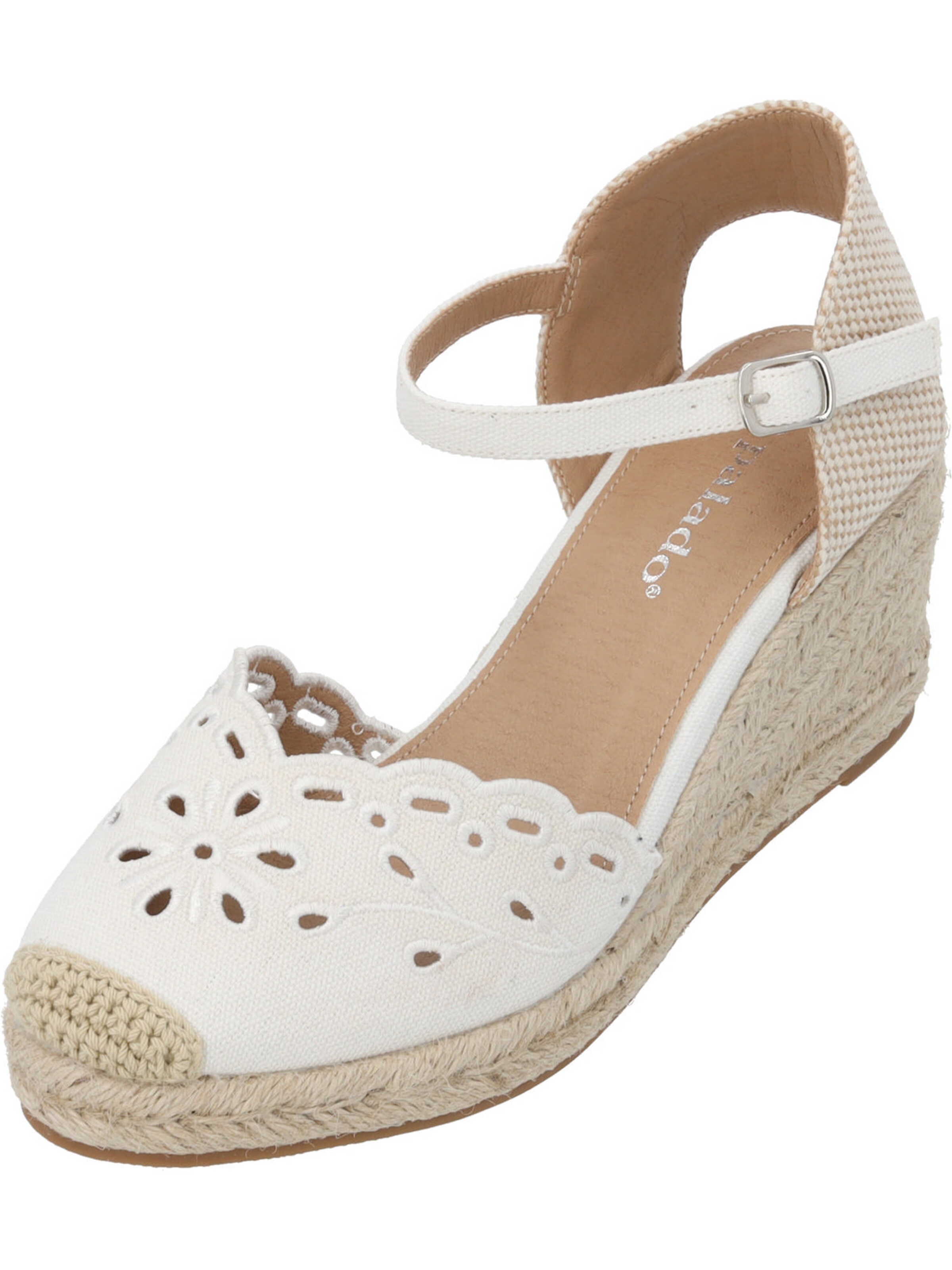 Palado Sandal 'Palado Enrona' in White: front