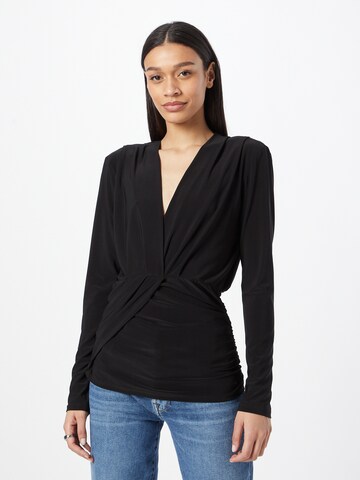 Sisley - Blusa em preto: frente