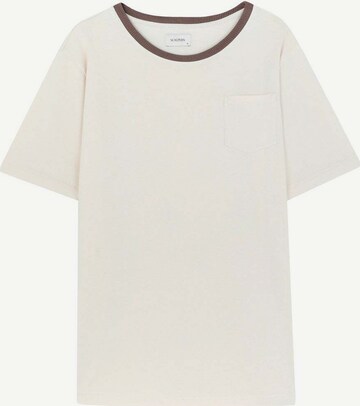 Scalpers T-shirt i beige: framsida