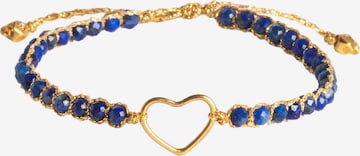 Bracelet Samapura Jewelry en bleu : devant