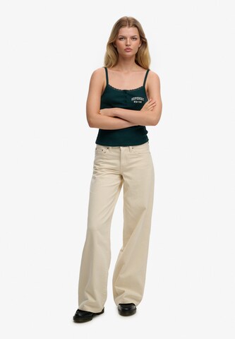 Wide Leg Jean Superdry & Co en vert
