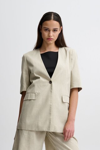 ICHI Blazers 'VILNA' in Beige: voorkant