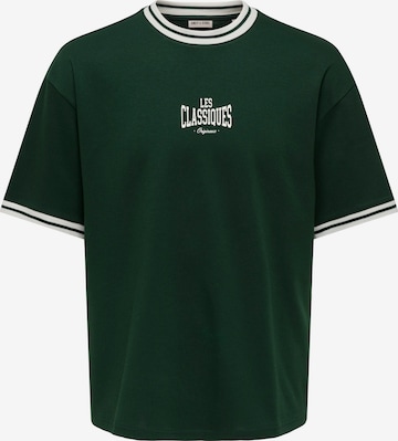 Only & Sons Shirt 'ONSLES CLASSIQUES CASPIAN' in Green: front