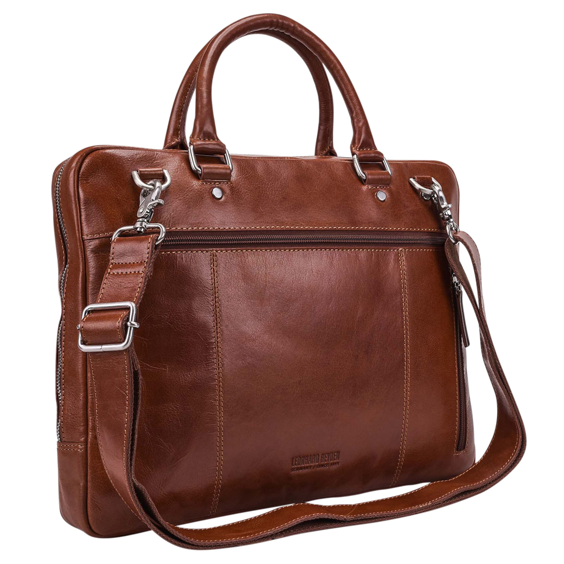 LEONHARD HEYDEN Aktentasche 'Cambridge' in Braun