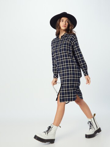 Barbour Shirt Dress in Blue