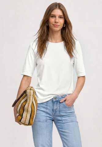STREET ONE Shirt in White: front
