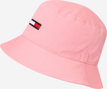 Tommy Jeans Klobouk – pink: přední strana