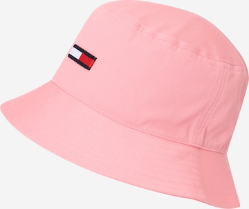 Tommy Jeans Hoed in Roze: voorkant