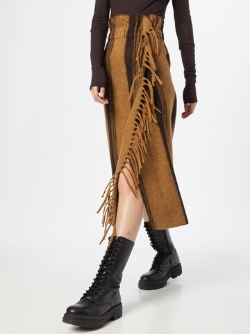 Sisley Skirt in Brown: front