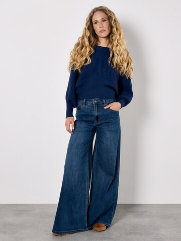 Pull-over Apricot en bleu