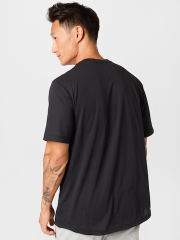 ADIDAS SPORTSWEAR Функционална тениска 'Designed To Move Logo' в черно